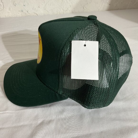 Bass Pro Shops Green Trucker Hat One Size Mesh Back Adjustable Snapback Outdoor - Picture 3 of 6